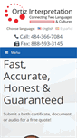 Mobile Screenshot of ortiz-interpretation.com
